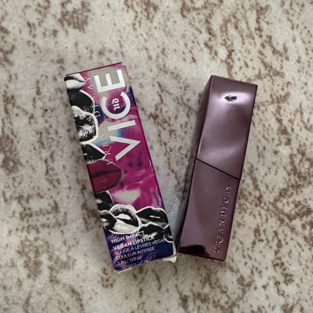 Urban Decay Vice Lipstick in Deep Berry Plum